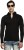 tees collection solid men turtle neck black t-shirt Buckle Flap Collar Full Sleeve