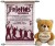 natali traders greeting card, soft toy gift set