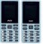 Itel IT 2161 SET OF TWO |DUAL SIM MOBILE| WITH |CALL WAITING FUNCTION|(SKY BLUE)