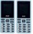 Itel IT 2161 SET OF TWO MOBILE WITH NEW HANDS FREE FUNCTION(SKY BLUE)