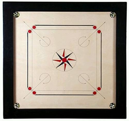 Crown Claissic 33 Inch Carrom Board Multicolor Price In India