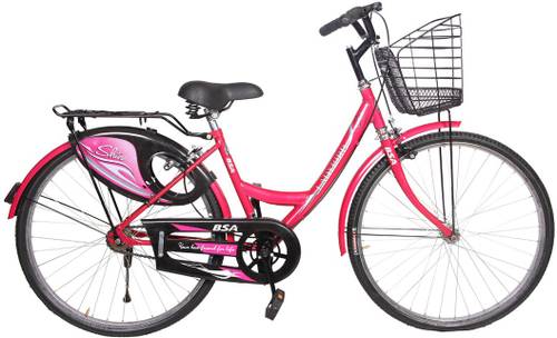 Bsa Lady Bird Shine Single Speed 24t Road Cycle Pink Price In