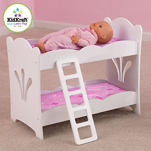 kidkraft doll bunk bed