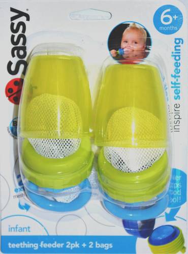 Sassy Teething Feeder 2 Pk Plastic Yellow Price In India Buy