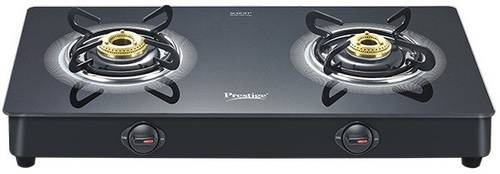 Prestige Royale Plus Glass Aluminium Automatic Gas Stove 2