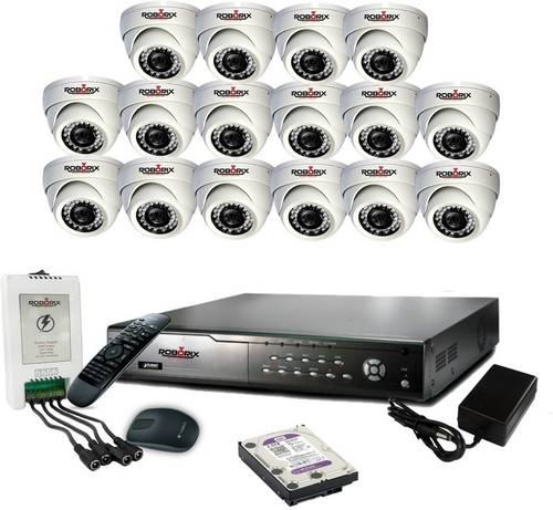 Cctv Camera Security System Kit Dvr 8 Channel Hd 1 3 Mega Pixel 8
