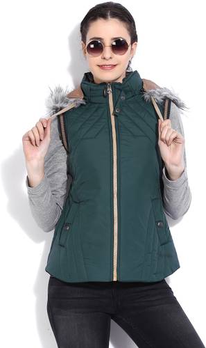 Fort Collins Sleeveless Solid Women S Puffer Jacket Jacket Price