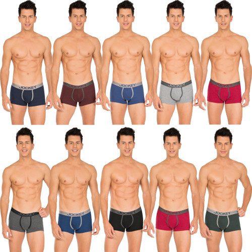 jockey zone stretch men's trunk