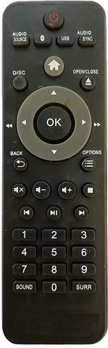 LipiWorld DVD and Home Theater System Remote Control Compatible for  Bluetooth USB Philips Remote Controller