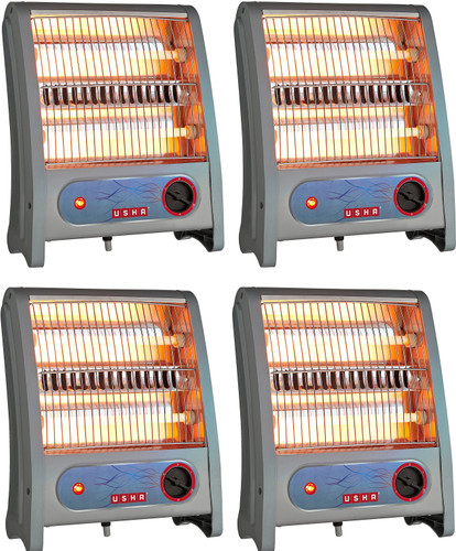 USHA QH 3002 pack of 4 Quartz Room Heater