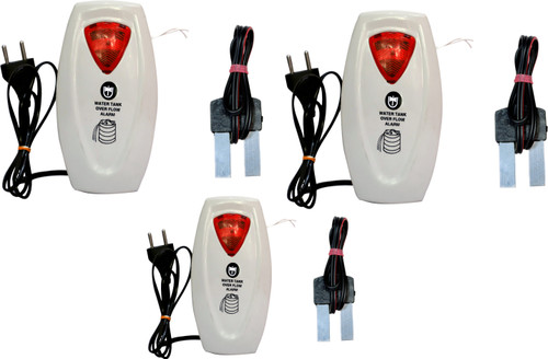 Tool Point Water Tank Overflow Alarm UW-05 AC Pack of 3 Wired Sensor Security System