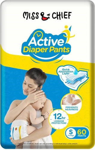 Miss & Chief Active Diaper Pants - S