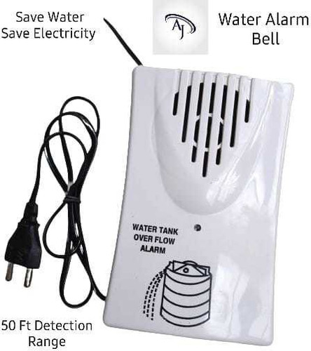AJ Water Tank Overflow Plastic Alarm Bell Wired Sensor Security System