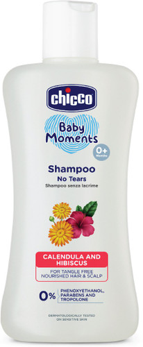Chicco No-Tears Shampoo, Paraben & Phenoxyethanol Free, 0M+