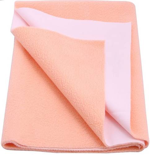 Babyrose Polyester Large Sleeping Mat Baby Sleeping Sheet Peach