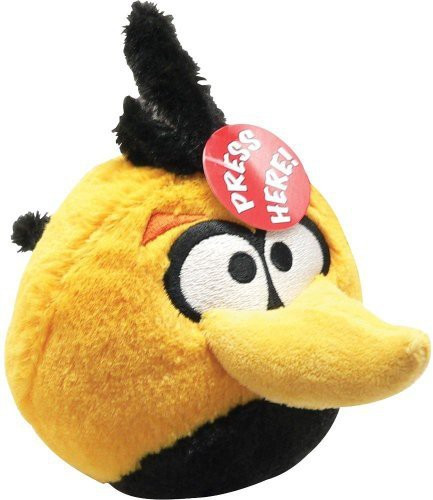 angry birds orange bird plush