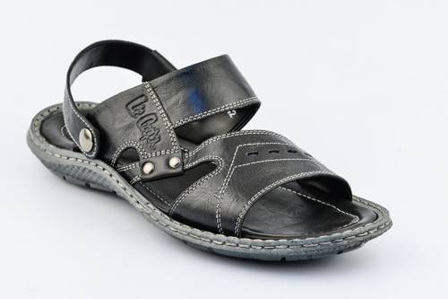 Lee Cooper Men Black Sandals Price In India Buy Lee Cooper Men