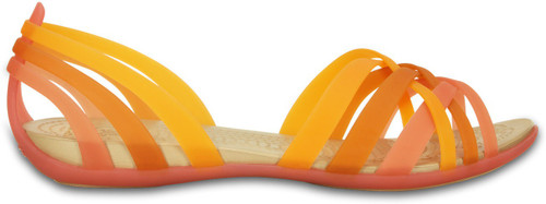 orange crocs women