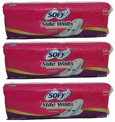 Sofy Side Walls Dry Ultra Slim Sanitary Pad Pack Of 36 Price In India Buy Sofy Side Walls Dry Ultra Slim Sanitary Pad Pack Of 36 Online Gludo Com