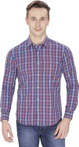 Sparky Men S Checkered Casual Multicolor Shirt Price In India