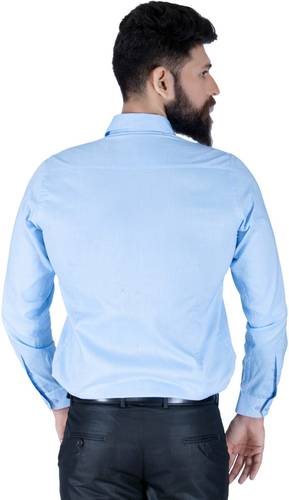 Integriti Men S Solid Casual Blue Shirt Price In India Buy