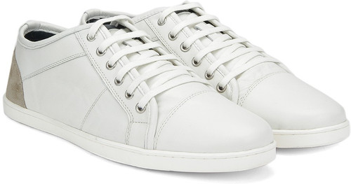 louis philippe white sneakers