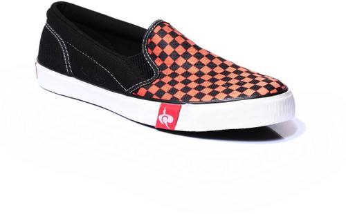 Rexona Checker Casual Shoes Black Orange Price In India Buy