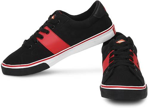 Sparx Casual Shoes Black Red Price In India Buy Sparx Casual