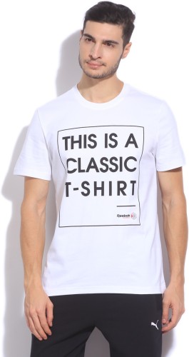 reebok classic t shirts mens price