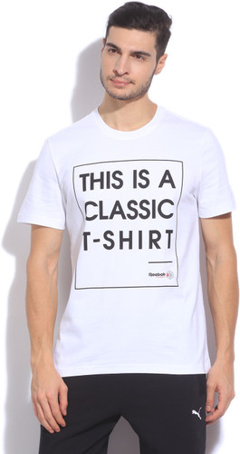 reebok classic white t shirt