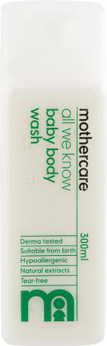 Mothercare All We Know Baby Body Wash | Gentle On Delicate Skin with Tear-Free Formula
