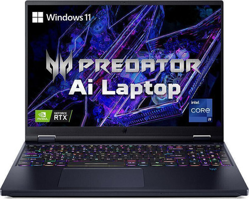 Acer Predator Helios 16 Intel Core i9 14th Gen 14900HX - (32 GB/1 TB SSD/Windows 11 Home/12 GB Graphics/NVIDIA GeForce RTX 4080) PH16-72 Gaming Laptop
