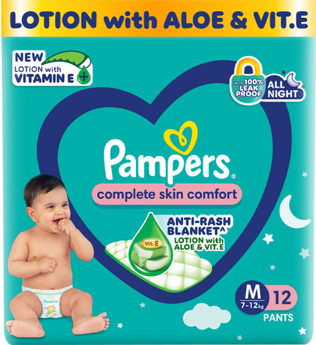 Pampers Complete Skin Comfort Diaper Pants - M