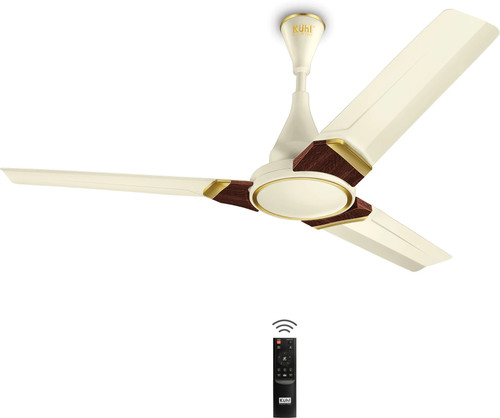 KUHL Prima A3 BLDC 65% Power Saving with 2 Year Warranty BLDC Motor with Remote 1200 mm Ceiling Fan