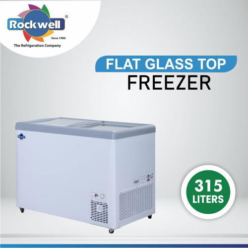 Rockwell 324 L Double Door Standard Deep Freezer