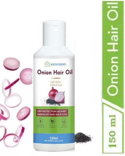 Kathiyawad Onion Oil for Hair Regrowth Hair Oil (150 ml) Hair Oil