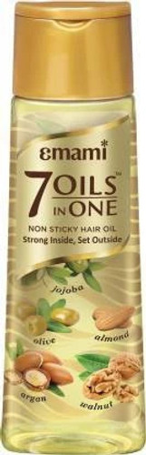 EMAMI 7 Oils In One Non Sticky Hair Oil 500ml Hair Oil (500 ml) Hair Oil
