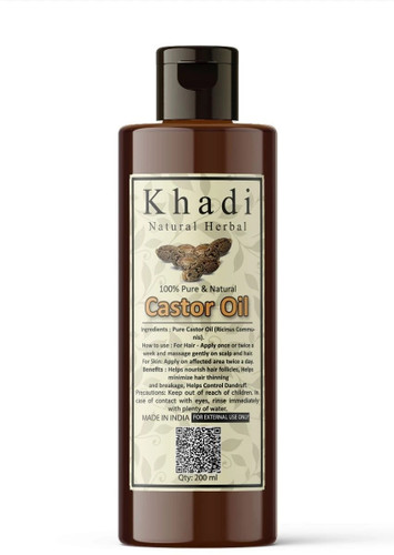 khadi natural herbal Castor Oil For Hair Growth Hair Oil