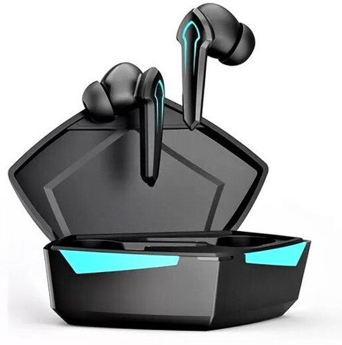 RB Gaming P30 Earbuds/TWs Upto 300 Hrs Playtime With 2000 mAh Power Bank Bluetooth Headset Black, True Wireless
