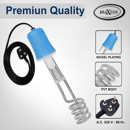 Zlymo ISI Certified Shock-Proof & Water-Proof UBB-20-IR34 2000 W Shock Proof Immersion Heater Rod