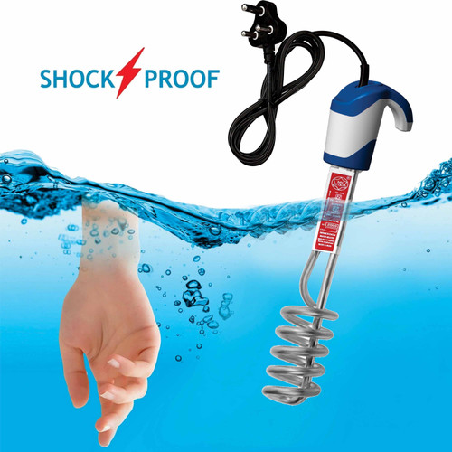 mi star white blue water proof 2000 watts electric immersion 2000 W Shock Proof Immersion Heater Rod