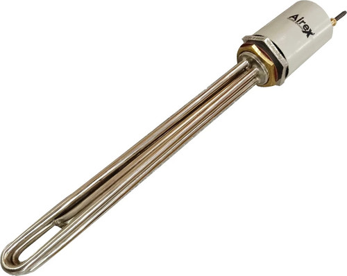 Airex Immersion Heating Rod 4000 W Solar Water Heater with 11" inch Thermostat Pocket 4000 W Immersion Heater Rod