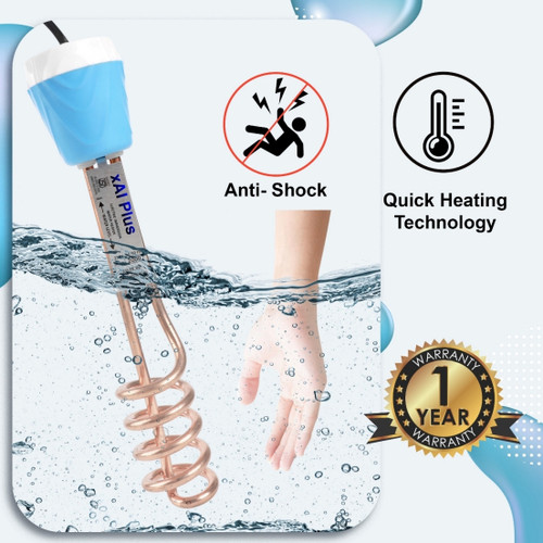xAI Plus Water Heater VAIB-240-015 Water Proof Water Heater Rod 2000 W Shock Proof Immersion Heater Rod