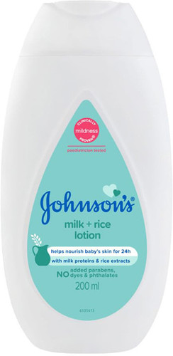 JOHNSON'S Milk+ Rice Lotion 200 ml