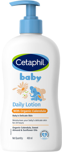 Cetaphil BABY DAILY LOTION WITH ORGANIC CALENDULA FACE AND BODY