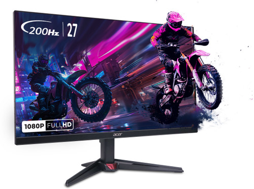 Acer NITRO 68.58 cm (27 inch) Full HD IPS Panel with sRGB 99%, HDR10 Support, 2X2W Inbuilt Speakers, Acer Display Widget, Acer VisionCare 2.0, Tilt-able stand Gaming Monitor (VG270 X1)