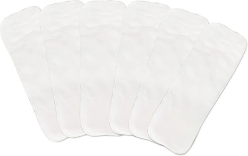 Superbottoms Reusable, Washable ,Stay Dry Insert / pad for cloth diaper/ cover diaper/ pocket diaper- Pack of 6