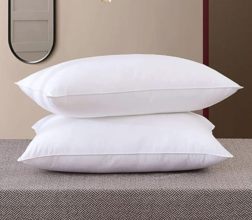 deuka Cotton Sleeping Pillow Pack of 1 Solid Home and Kitchen