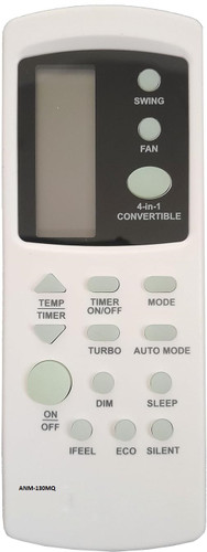 ANM Remote Compatible MARQ 1.5 Ton Split Inverter 4-in-1 Convertible Turbo Cool 153IPG23WQ Remote Controller