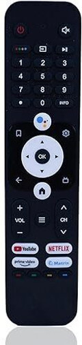 Tech Vibes Haier HTR-U31 with Bluetooth Voice Command Remote Control HTR-U31 with Google Voice Function HAIER LED LCD TV Haier Remote Controller